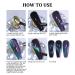 COSMOO 9D Cat Eye Gel Nail Polish - Double Magic Colors Magnetic Effect (9D Cat Eye Gel-04) - Buy Online on GoSupps.com