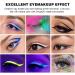 SOMGKINE 12 Pieces UV Eyeliner Set UV Glow Matte Eyeliner Colored Eyeliner Neon Matte Eyeliner Set Waterproof and Smudgeproof Durable for Daily Use and Halloween Christmas - Buy Online on GoSupps.com