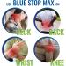 Blue Stop Max Applicator 3.4 oz - Fast-Acting Sports Cream Roll On for Muscle & Joint Relief (2 Pack) - Buy Online on GoSupps.com