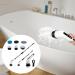 Electric Scrubber for Bathroom - Tile Cleaning Brush for Shower | Cordless Tile Water Stains Cleaning Brush for Tub Kitchen Sink Wall Floor - Buy Online on GoSupps.com