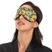 Haskirky Light Blocking Eye Mask for Deep Sleep | Breathable & Adjustable | Men and Women | Travel, Yoga, Meditation | Office Goodies | Spring Sunflowers - Buy Online on GoSupps.com