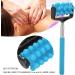 T-Shaped Massage Scooters Manual Body Rollers for Muscle Relief | Deep Tissue Trigger Point Massager Sky Blue - Buy Online on GoSupps.com