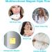 8 PCS Magnetic Hijab Pins | Multi-Use Colorful Magnets for Women's Scarves | No More Pinholes! (Silver/Gold/Rose Gold/Bronze/Black/Frosted Gold/Nude/White) - Buy Online on GoSupps.com