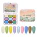 Solid Gel Nails 9 Color Gel Manicure Palette 3D Nails for Women and Girls Wedding Extensions French Tips Birthday