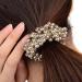 3pcs Hair Scrunchies Set with Faux Pearls | Stylish Ponytail Holders for Women & Girls - International Shipping Available - Buy Online on GoSupps.com
