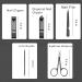 10-Piece Manicure Kit for Men & Women - Nail Clippers Toenail Clippers & Nail File - Premium Manicure Tools for Perfect Nails - Buy Online on GoSupps.com