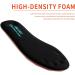 Memory Foam Insoles for Comfortable Work Boots Running & Hiking Shoes - Men & Women Replacement Cushions (Black 8-8.5W/6-6.5M - Buy Online on GoSupps.com