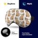 Buy Cute Cartoon Capybara Sleeping Mask | Soft Light-Blocking Eye Covers for Men Women & Kids - Adjustable Strap Sleepmask - Buy Online on GoSupps.com