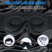 Musicozy Bluetooth Sleep Mask 3D Headphones with Microphone - 14Hrs Playing Time - Grey - Buy Online on GoSupps.com