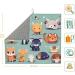 Composite Sponge Microfiber Drying Mat - Cute Animals Design | 18x24 Inch, Foldable & Hangable for Kitchen Draining Rack - Absorbent for Baby Bottles, Coffee Pads - Buy Online on GoSupps.com