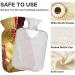 Shop KCLDECI 2L Hot Water Bottle with Cover Christmas Balls & Stars for Pain Relief Foot Warmer Heat & Cold Therapy - Buy Online on GoSupps.com