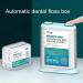 Automatic Dental Floss Dispenser Set - Hygienic Travel Bowed Head & Curved Hook Tail Non-Slip Handle for Deep Cleaning - Buy Online on GoSupps.com