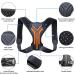 Posture Corrector Back Brace Adjustable Posture Brace for Upper Back Shoulder Back Pain Relief Trainer Spine Corset Support Violet L Violet L - Buy Online on GoSupps.com