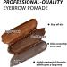 2PCS Eyebrow Pomade Waterproof Eyebrow Cream Brow Pomade Waterproof Smudge Proof Sweat Proof Long Lasting Natural Eyebrow Makeup for All Brow Shapes Light Brown & Taupe - Buy Online on GoSupps.com