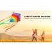 Lebexy Insliner Delta Dragon Kite for Kids & Adults | Easy to Fly Colorful 73x65 cm Kite with 80m String | Perfect Children's Outdoor Toy - Buy Online on GoSupps.com