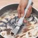 Stove Top Scraper Tool - 2-in-1 Cooktop Cleaning Double Head Scraper with Brush | Non-Slip Household Scraper for Putty and Grease Grime Cleaning for Sinks Faucets Stoves Elbow - Buy Online on GoSupps.com