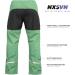 Rubberneck NXSVN Bicycle Rain Pants - Breathable Reflective with 3M Reflectors - Size L Green for Ultimate Comfort & Safety - Buy Online on GoSupps.com