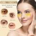 Gold Under Eye Patches - 60 Pcs for Dark Circles & Puffy Eyes Treatment | Under Eye Mask for Beauty Care - 30 Pairs - Buy Online on GoSupps.com