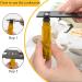 DALAETUS 28 Pcs Amber Roller Bottles Set 10ml Roll on with Spring-Pipettes Droppers Stickers Bottle Openers Essential Oils Bottles Glass for Fragrance Aromatherapy - Buy Online on GoSupps.com