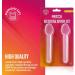Calibrated Medicine Spoon for Kids Baby & Toddler - (Pack of 2) - 2 Tsp/10 mL Capacity Plastic Oral Liquid Dose Medication Graduated Dispenser - Buy Online on GoSupps.com