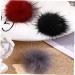 FRCOLOR 18 Pieces Hair Balls Accessories for Nails Shoes Bobble Balls Fur Bobble DIY Nail Art Set Artificial Nails Set Decorative Nail Hair Ball Nail Art Decor Winter Plush Ball Hat - Buy Online on GoSupps.com