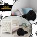 Buy Black Cat Plush Toy Soft Cat Cushion & Fluffy Filled Animal for Kids Perfect Birthday Gift & Decorations - Buy Online on GoSupps.com