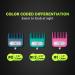 Shop 3 Clipper Guards for Andis & Oster - Replacement Guides Size #0 1/2 1 | International Shipping Available - Buy Online on GoSupps.com
