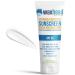 Waxhead Zinc Oxide Sunscreen with Vitamin D and Vitamin E  Biodegradable Zinc Sunscreen for Sensitive Skin  Tattoo  Eczema  Rosacea  EWG Rated 1 (4 ounces)
