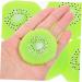Zerodeko 24 Pcs Home Accessories Decor Baby Girl Cake Decorations Plastic Fruits Slices Lifelike Artificial Kiwi Slices Artificial Fruits Fake Fruits Model Faux Kiwi Toys Key Chain Pvc Food Greenx4pcs 4.8X4.5X0.5CMx4pcs - Buy Online on GoSupps.com