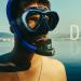 Adult Scuba Diving Mask - Anti-Fog Snorkel Goggles with Nose Cover | Tempered Glass Swim Mask for Professional Diving and Snorkeling - Blue - Buy Online on GoSupps.com