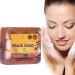 Black Soap - Skin Clean Soap Bar - Face Cleanser Black Soap - Oil Cleansing Washing Moisture Hydrate - Organic Improve Tone Dullness Reduce Dryness Refresh - Enhance Elasticity Shrink Pore Antioxidant