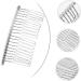NUSITOU 20 Wedding Veil Comb Wedding Hair Accessories for Brides White Hair Accessories Womens Hair Clips Silver Comb for Veil French Twist Side Comb Veil Hair Comb Metal Women's Guangdong - Buy Online on GoSupps.com