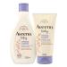 Aveeno Baby Calming Comfort Bedtime Set - Bath and Wash Plus Lotion for Delicate Skin with Gentle Lavender and Vanilla Scent 250 ml 150 ml 2 Piece Set Wash & Lotion