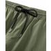 Elegancity Men's Cargo Trousers - Casual Jogger Work Pants with Drawstring, Regular Fit, and Pockets | Sizes 38-46 | 36 (A-Green) - Buy Online on GoSupps.com