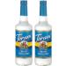 Torani Sugar-Free White Chocolate Flavour Syrup 750ml bottle 2 Pack transparent Glass Bottle 2 Pack