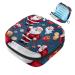 MuooouM women bands storage bag merry Christmas pattern menstrual cup pocket portable ladies bandage pads storage bag feminine menstruation first period pocket for teen girls color 4