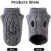 Shop Stylish Dog Sweaters for Small & Large Dogs | Warm Acrylic Turtleneck Pet Clothing - Buy Online on GoSupps.com