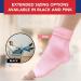 Copper Infused Foot Compression Sleeves/Plantar Fasciitis Socks PAIR with Doctor Written Handbook M - Pink - Buy Online on GoSupps.com