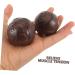 Buy Tovinanna Wooden Massage Hand Relaxation Balls - Portable Baoding Ceramic Therapy Balls for Stress Relief & Training | Ideal for Sports & Home Use - Buy Online on GoSupps.com