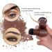 Long Lasting Eyebrow Stamp Stencil Kit with 10 Styles Reusable Stencils - Light Brown | Waterproof Brow Shaping Tool Kit - Buy Online on GoSupps.com