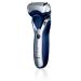 Panasonic ES-RT37 Wet and Dry Rechargeable Electric 3-Blade Shaver for Men (100-240 V) Grey Single