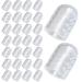 30Pcs Silicone Toe Protectors Women Anti-Friction Transparent Silicone Toe Sleeves Breathable Sweat-Proof Small Toe Caps Good Elasticity Soft Toe Covers for Women Men