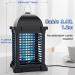 Tmactime 20W Insect Destroyer - 4300V Electric Mosquito Trap with UV Light | Non-Toxic 100m Range | Effective Flying Insect Control - Buy Online on GoSupps.com