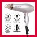 Revlon 1875W Titanium Hair Dryer - Fast Drying Technology, 1 Count (Pack of 1) - Buy Online on GoSupps.com