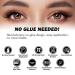 Self Adhesive Eyelashes Kit - 156 PCS EASITENSION DIY Reusable Lash Clusters | No Glue No Remover Residue-Free - Buy Online on GoSupps.com