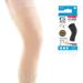 Neo-G Knee Sleeve for Daily wearing  Good for Sprains  Strains  Weak Muscles - Knee Sleeves for Men and Women   Fits for sports Running  Hiking  Yoga  Basketball - Airflow LARGE: 38 - 43 CM Beige