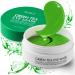 Enaskin Naturals Under Eye Patches Dark Circles Under Eye Masks for Puffiness - Green Tea Eye Gel Pads With Collagen & Niacinamide & Caffeine Wrinkles Reducing Gels for Eye Bags & Fine Lines 4 Ounce (Pack of 1) Green