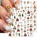 Dornail Virgin Mary Nail Art Stickers - 12 Sheets | Christian Jesus & San Judas Design | 3D Self-Adhesive Decals for DIY Nail Decorations - Buy Online on GoSupps.com