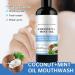 Whitening Oil Mouthwash with Coconut and Peppermint Oil Oil Pulling Mouthwash Oil with Tongue Scraper For Healthy Teeth and Gums Alcohol Free (m 1PC) - Buy Online on GoSupps.com