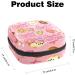 Love Cute Donut Sanitary Napkin Storage Bag - Portable Menstrual Cup & Pad Holder for Teen Girls & Women - Buy Online on GoSupps.com